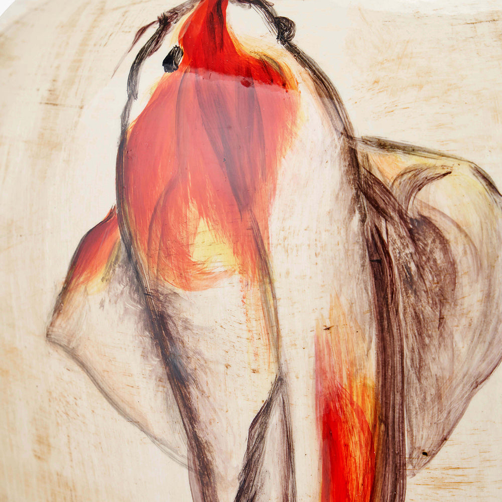 Emerayn Koi Natural Ceramic Table Lamp Base